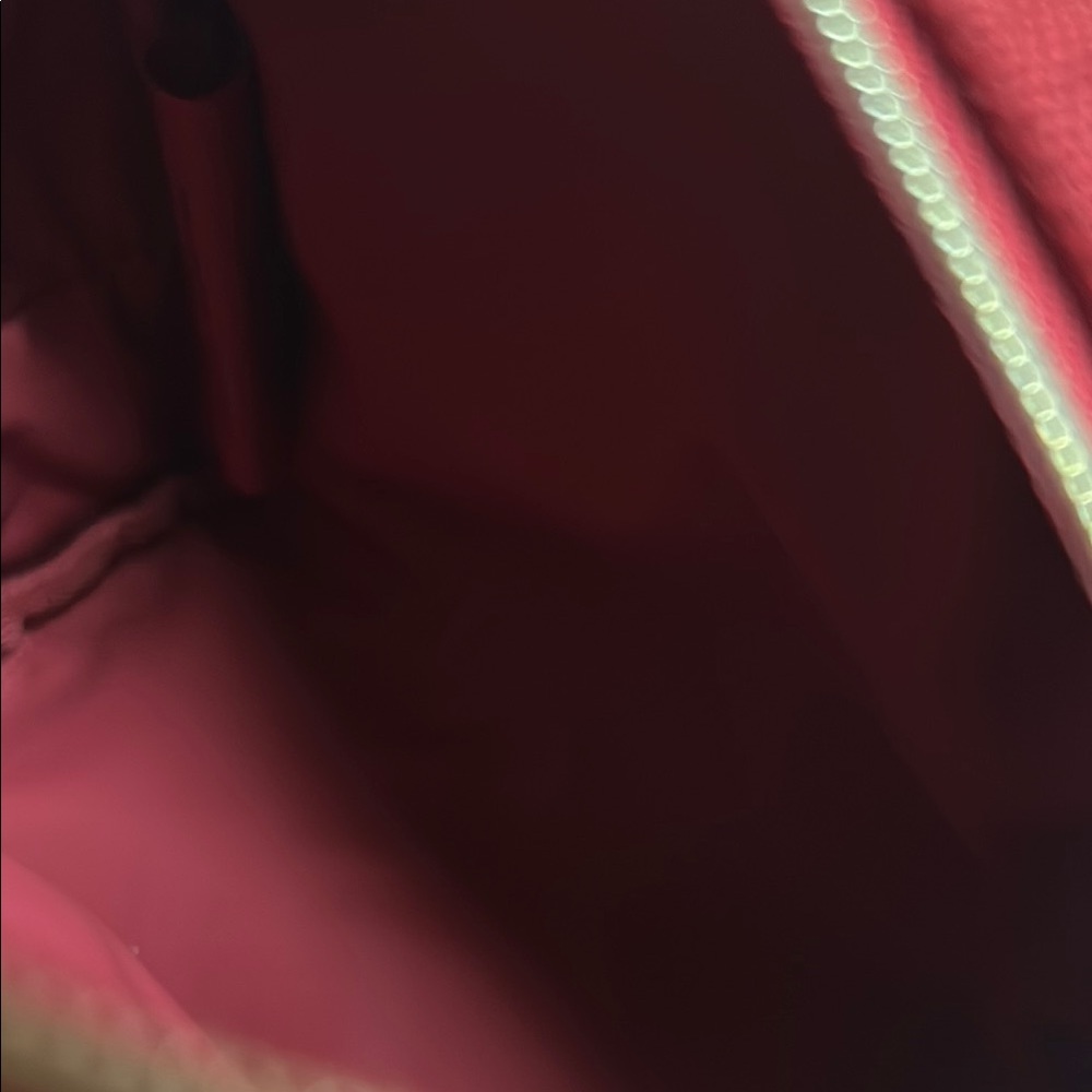 Dior Red Cosmetic Bag - Picture 4 of 5